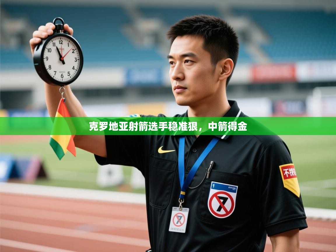 克罗地亚射箭选手稳准狠,中箭得金 第2张